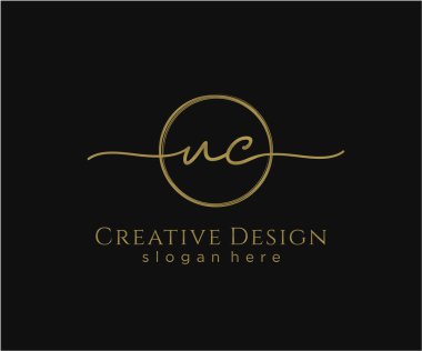 İlk el yazısı logosu tasarımı. Moda, fotoğrafçılık, düğün, güzellik, iş dünyası logosu.