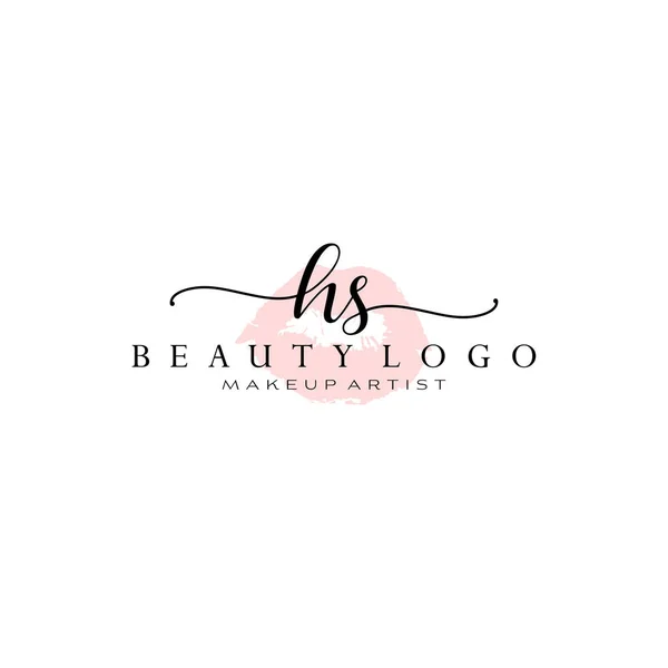 Первоначальный Дизайн Логотипа Logo Fashion Photography Wedding Beauty Business Company — стоковый вектор