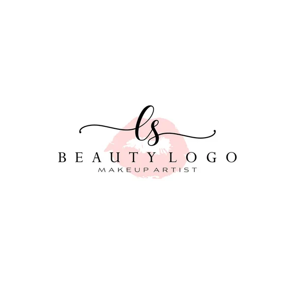 Первоначальный Дизайн Логотипа Logo Fashion Photography Wedding Beauty Business Company — стоковый вектор