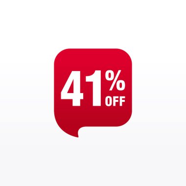 41 indirim, Etiketler için Satış Vektörü rozeti, Etiketler, Afişler, Etiketler, Web Çıkartmaları, Yeni Teklif. İndirimli origami işaret pankartı