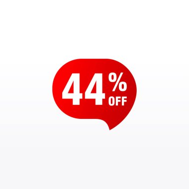 44 indirim, Etiketler için Satış Vektörü rozetleri, Etiketler, Afişler, Etiketler, Web Çıkartmaları, Yeni Teklif. İndirimli origami işaret pankartı