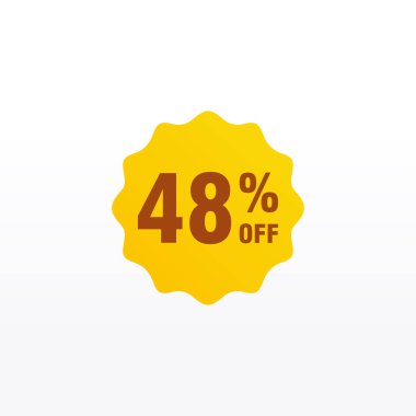 48 indirim, Etiketler için Satış Vektörü rozeti, Etiketler, Afişler, Etiketler, Web Çıkartmaları, Yeni Teklif. İndirimli origami işaret pankartı