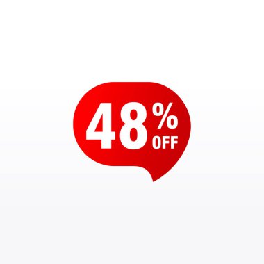 48 indirim, Etiketler için Satış Vektörü rozeti, Etiketler, Afişler, Etiketler, Web Çıkartmaları, Yeni Teklif. İndirimli origami işaret pankartı