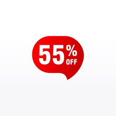 55 indirim, Etiketler için Satış Vektörü rozeti, Etiketler, Afişler, Etiketler, Web Çıkartmaları, Yeni Teklif. İndirimli origami işaret pankartı