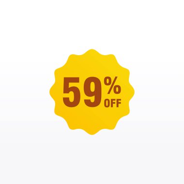 59 indirim, Etiketler için Satış Vektörü rozeti, Etiketler, Afişler, Etiketler, Web Çıkartmaları, Yeni Teklif. İndirimli origami işaret pankartı