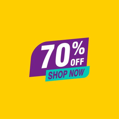 70 indirim, Etiketler için Satış Vektörü rozetleri, Etiketler, Afişler, Etiketler, Web Çıkartmaları, Yeni Teklif. İndirimli origami işaret pankartı