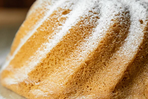Süß Lecker Rustikal Hausgemachte Bündel Kuchen Dessert — Stockfoto