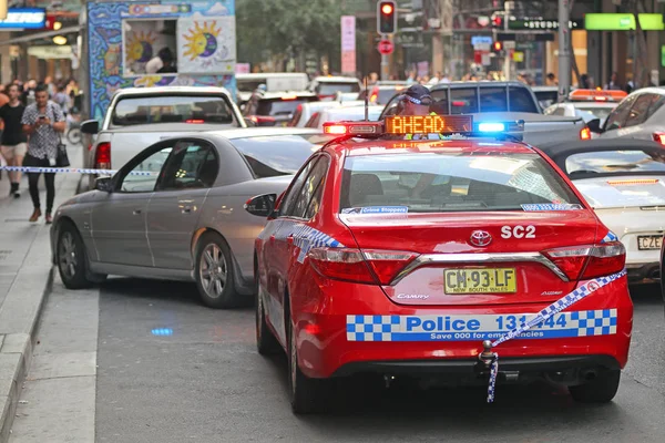 Sydney, Australien - Polizeieinsatz — Stockfoto