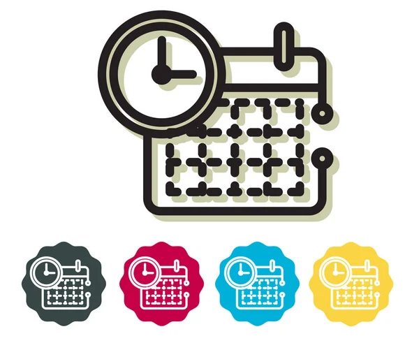 Иконка Time Management Icon — стоковый вектор