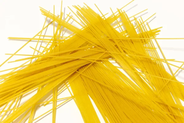 Pişmemiş Spaghetti Kurutulmuş Erişte — Stok fotoğraf