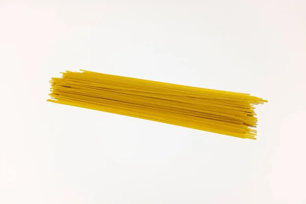 Tepelně Neupravené Špagety Sušené Nudle — Stock fotografie