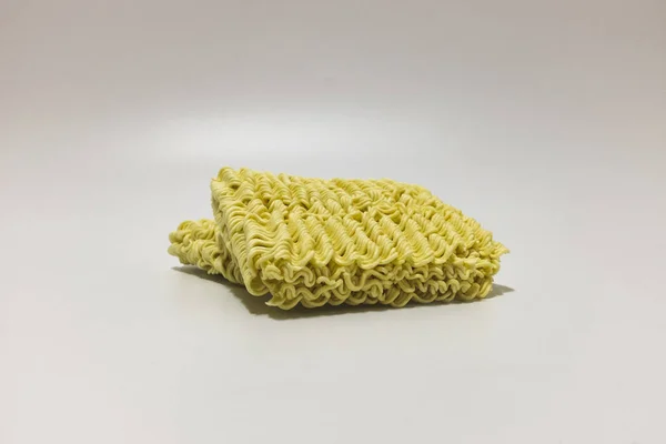 Noodles Uncooked Instant Ramen — Stock Photo, Image