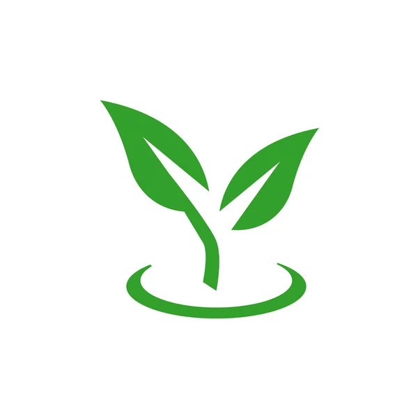 Эко зеленый вектор. Экологически чистая икона. Вектор логотипа вторичной переработки. Пакет — стоковый вектор