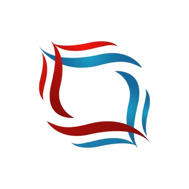 soyut ısıtma ve soğutma hvac logo tasarım vektör iş co