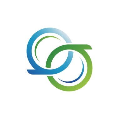 sonsuzlogo tasarım vektör illüstrasyonlar yaratıcı kavramı