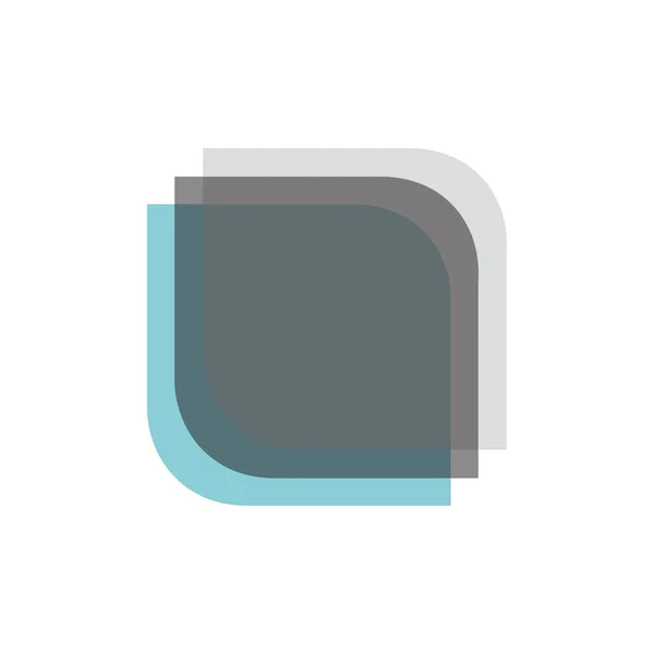 Простий сучасний дизайн логотипу листя Векторні елементи — стоковий вектор