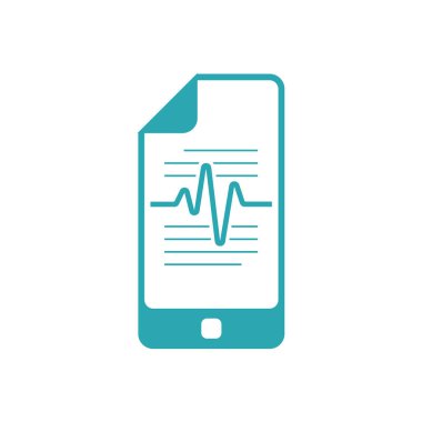 basit ebook logosu vektör Elektronik Kütüphane simgesi