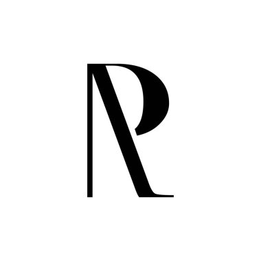 yaratıcı Letter R logo tasarım vektör grafik kavramı