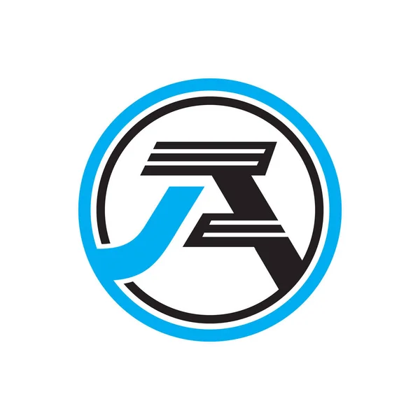 Moderne creatieve een letter A logo ontwerp illustraties — Stockvector