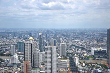 Bangkok - King Power Mahanakhon Gökdelen - Kapalı ve Açık 360 derece gözlem güvertesi, Cam Tepsi Deneyimi, Hidrolik Cam Asansör