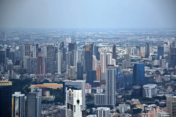 Bangkok Thajsko 2019 Panoramatický Pohled Bangkok Bangkoku Shora Vrcholu 314 — Stock fotografie