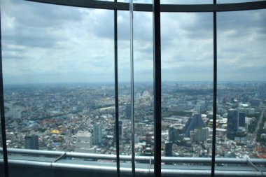Bangkok - King Power MahaNakhon Skyscraper - Indoor and Outdoor 360-degree Observation Deck, Glass Tray Experience, Hydraulic Glass Lift clipart