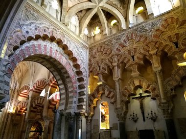 Cordoba Camii Katedrali 'nin içi