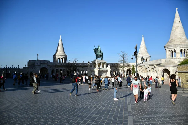 Budapesti Halászbástya - Műemlékek — Stock Fotó