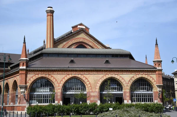 Budapest Ungheria 2019 Great Market Hall Budapest Stato Costruito Nel — Foto Stock