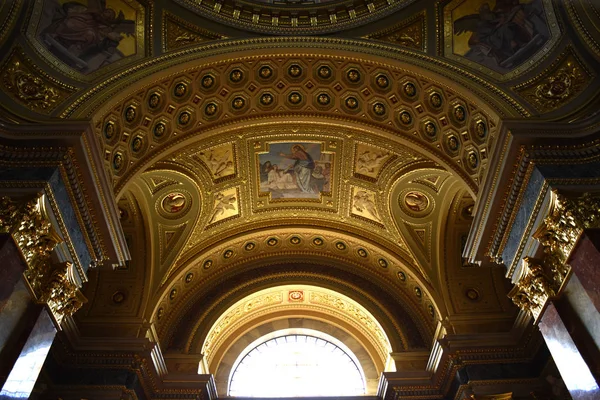 Budapeste Hungria 2019 Basílica Santo Estêvão Húngaro Szent Istvan Bazilika — Fotografia de Stock