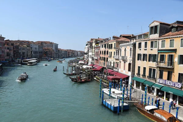 Venezia Italia 2019 Splendida Suggestiva Vista Sulla Romantica Venezia Con — Foto Stock