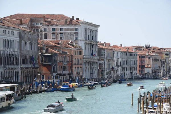 Venezia Italia 2019 Splendida Suggestiva Vista Sulla Romantica Venezia Con — Foto Stock