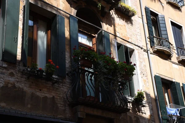 Venezia Italia 2019 Accoglienti Rilassanti Romantiche Strade Venezia Con Una — Foto Stock