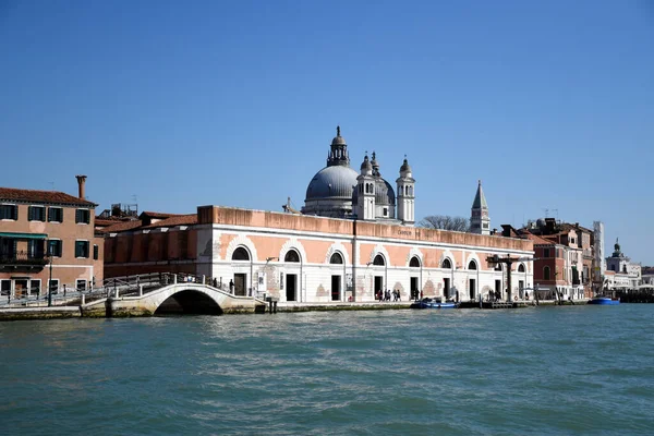 Bonita Deslumbrante Vista Panorâmica Beira Mar Encantadora Romântica Veneza — Fotografia de Stock