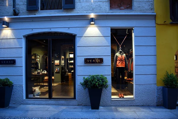 Milan Italie 2019 Storefront Entrée Sease Sea Comme Océan Ease — Photo
