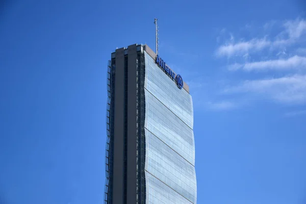 Milano Olaszország 2019 Arata Isozaki Andrea Maffei Allianz Tower Dritto — Stock Fotó