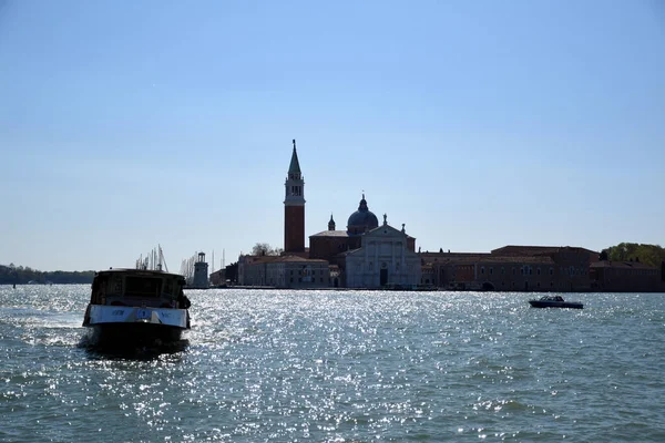 Veneza Itália 2019 Igreja San Giorgio Maggiore Uma Igreja Beneditina — Fotografia de Stock