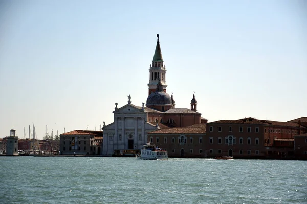 Venecia Italia 2019 Iglesia San Giorgio Maggiore Una Iglesia Benedictina —  Fotos de Stock