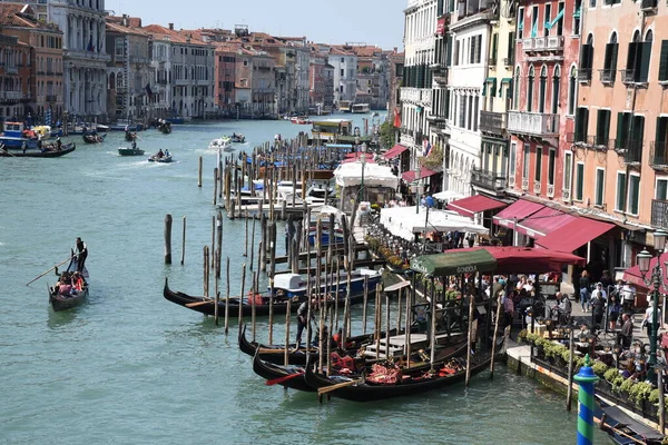 Veneza Itália 2019 Vista Bonita Deslumbrante Bela Romântica Veneza Com — Fotografia de Stock