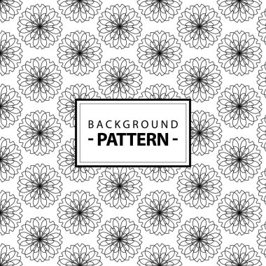 Fikirleriniz için zarif geometrik soyut desen