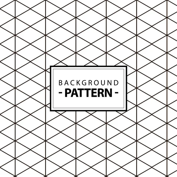 Elegantes Geometrisches Abstraktes Muster Für Ihre Ideen — Stockvektor
