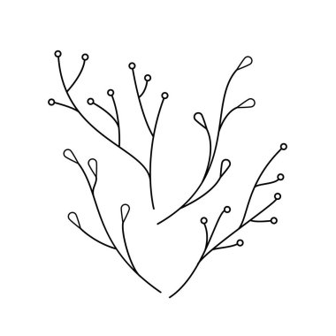 Yaprak dizaynınız için ayarlandı. Kartpostallar, fikirler, baskılar, dokular için mükemmel.