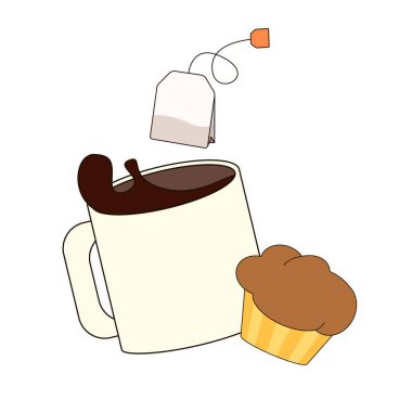 Fikirlerin için bir fincan çay. Fikirleriniz, yazıcılarınız, dokularınız için mükemmel.