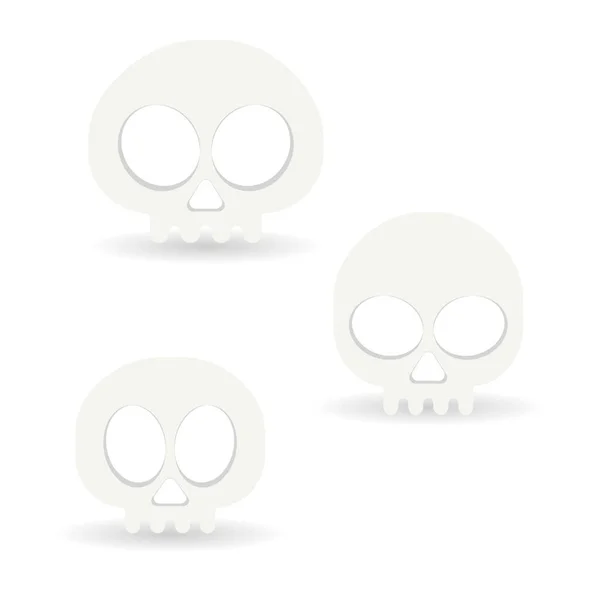 Calavera Vectorial Lista Para Tus Ideas Perfecto Para Sus Ideas — Vector de stock