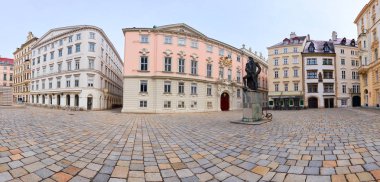L ile Yahudi Meydanı (Almanca: Judenplatz) panoramik görüntü