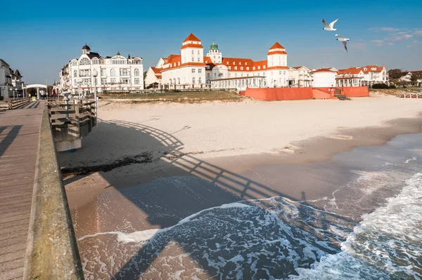 Binz resort auf rügen, deutschland — Stockfoto