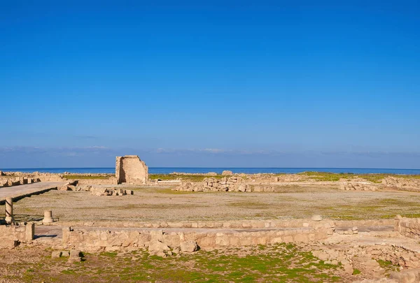 Parc archéologique de Paphos à Kato Pafos à Chypre, panorama — Photo