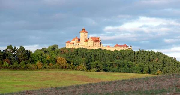 wachsenburg Kalesi, thuringia, Almanya