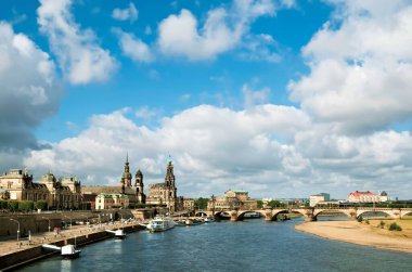 dresden eski şehir panoraması
