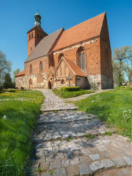 Marienkirche in brandshagen, norddeutschland — Stockfoto